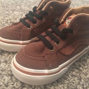 Toddler Vans Sk8-hi MTE Sneakers, Brown Suede